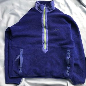 Purple and lime green vintage Patagonia